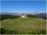 Za Ušivcem - Gradišče (Velika planina)